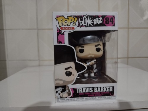 Funko Pop Travis Barker #84 Blink 182 #1 - Produto Original