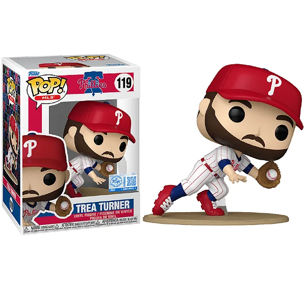 Funko Pop Trea Turner Exclusive-MLB Phillies-119