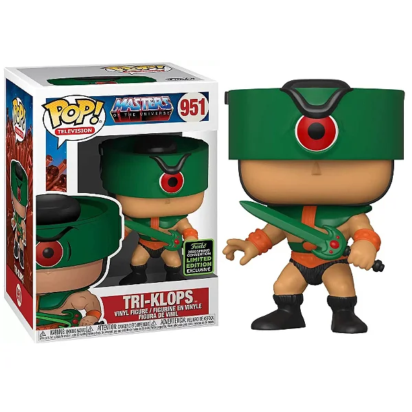 Funko Pop Tri-Klops 2020 Emerald City Comic Con - Masters Of The Universe  #951