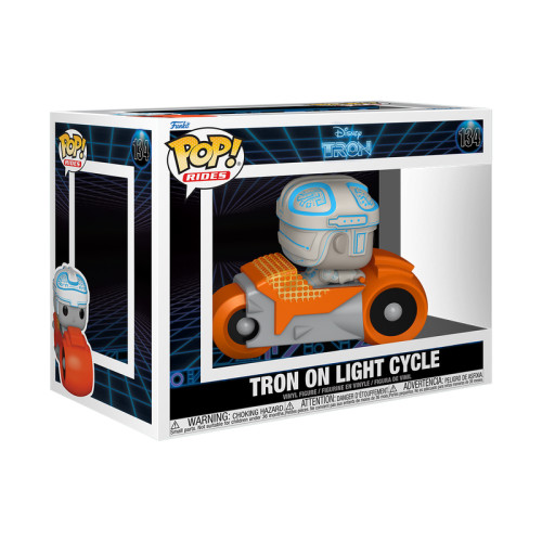 Funko Pop Tron On Light Cycle DISNEY TRON #134 - Produto Original