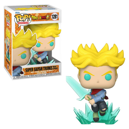 Funko Pop Trunks Super Saiyan with Sword-Dragon Ball Super-1281