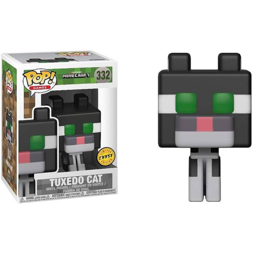 Funko Pop Tuxedo Cat Chase-MineCraft-332