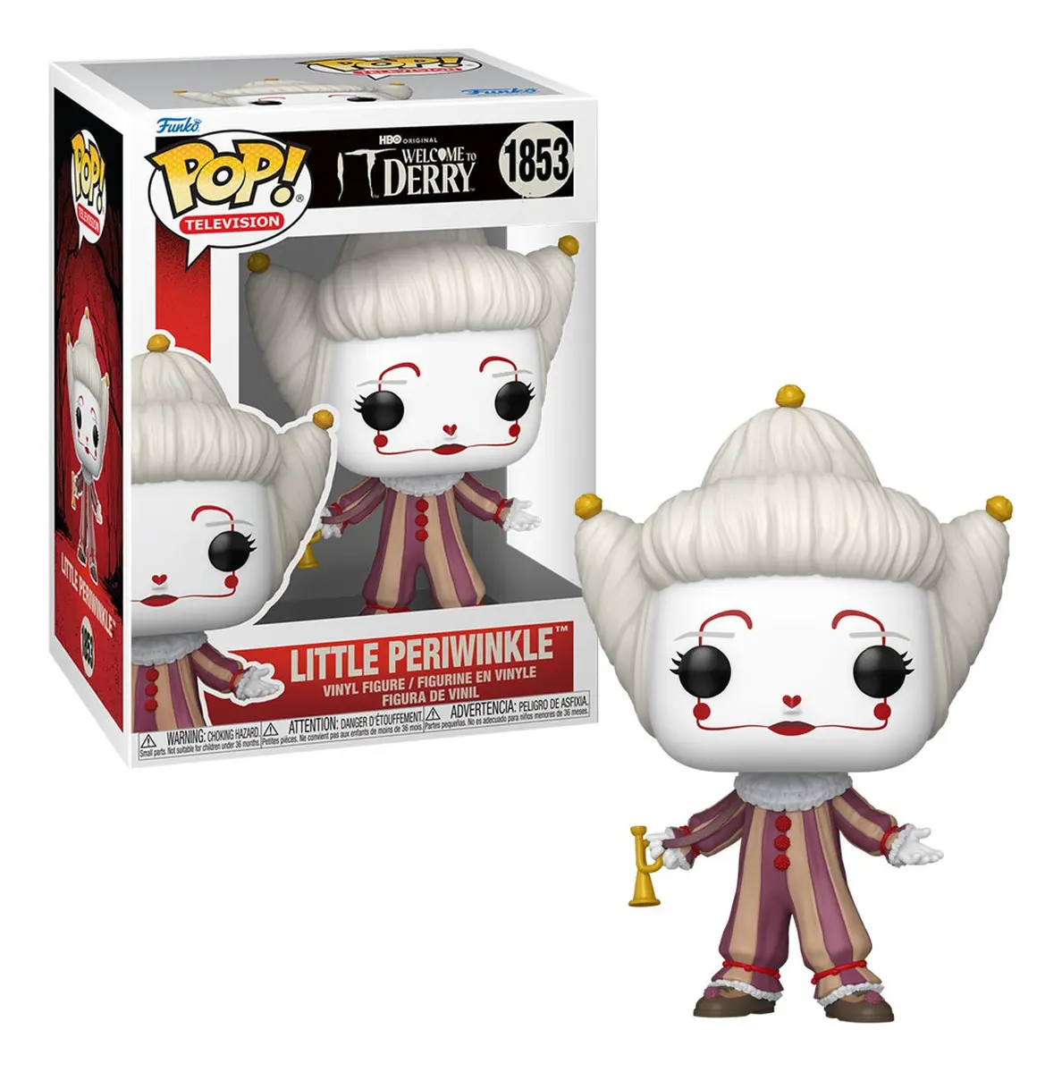 Funko Pop Tv It Welcome To Derry - Litlle Periwinkle #1853 IT WELCOME TO DERY #1853 - Produto Original