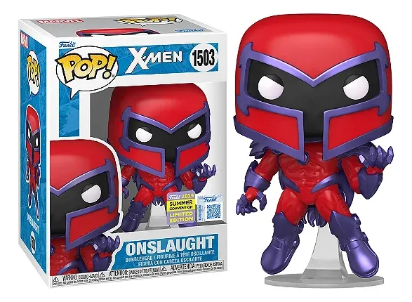 Funko Pop Onslaught 1503 - Sddc Event - Raro Marvel Comics #1 - Produto Original