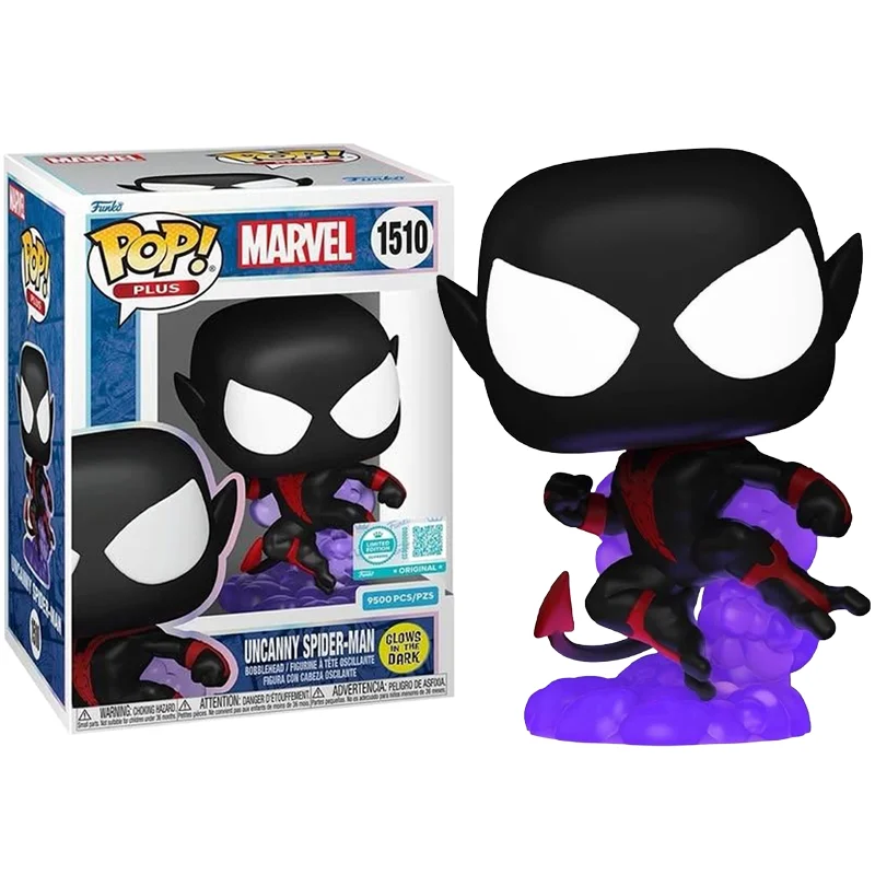 Funko Pop Uncanny Spider-Man Glows in the Dark (9500 Pcs) Limited Edition-Marvel-1510