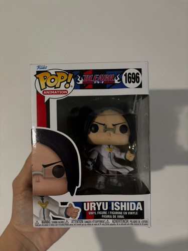 Funko Pop Uryu Ishida (caixa Com Detalhe) - Animation Bleach - #1696