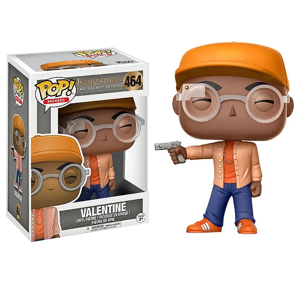 Funko Pop Valentine Movies Kingsman: O Serviços Secretos #459 - Produto Original