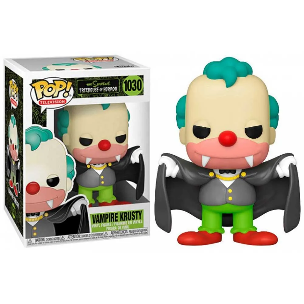 Funko Pop Vampire Krusty The Simpsons Treehouse Of Horror #1030 - Produto Original