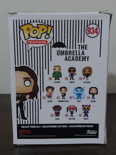 Funko Pop Vanya 934 Caixa Com Detalhes The Umbrella Academy - The Umbrella Academy - #934