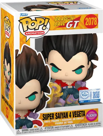 Funko Pop Vegeta Ssj4 Flocked - Dragon Ball Gt - #2078 FUNKO POP #2078 - Produto Original