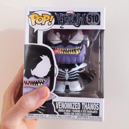 Funko Pop Venomized Thanos + Chaveiro Venom - Marvel - #510