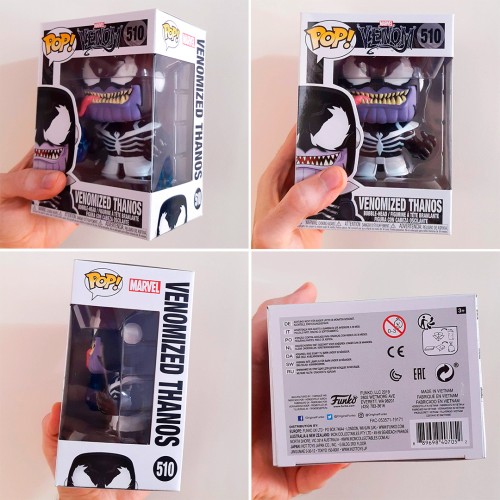 Funko Pop Venomized Thanos + Chaveiro Venom - Marvel - #510