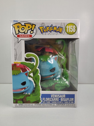 Funko Pop Venusaur Pokemon #1158 - Produto Original