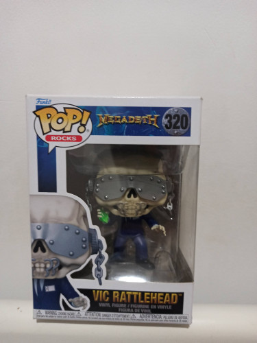 Funko Pop Vic Rattlehead #320 - Rocks Megadeth-Rocks-320