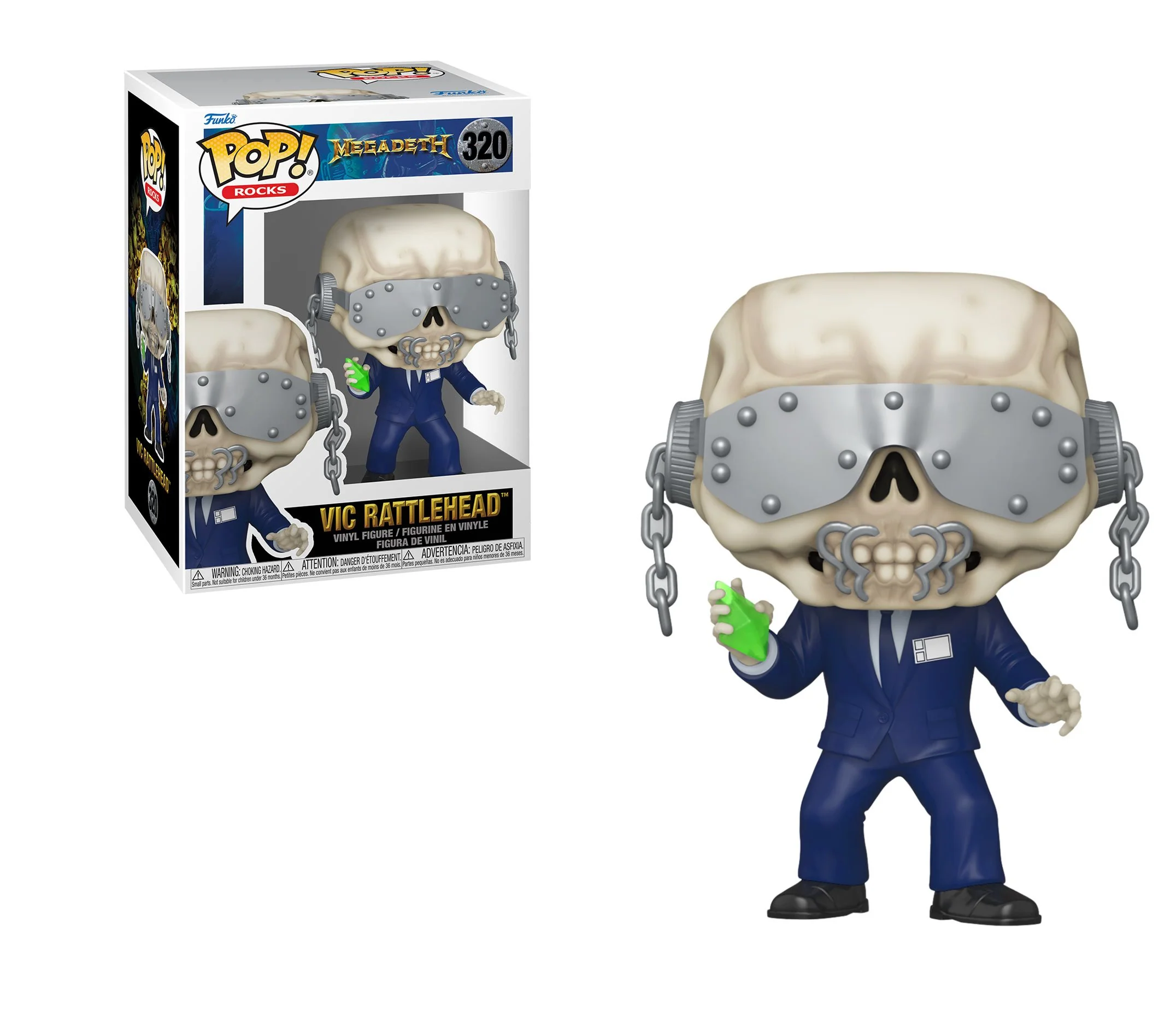 Funko Pop Vic Rattlehead-Megadeath-320