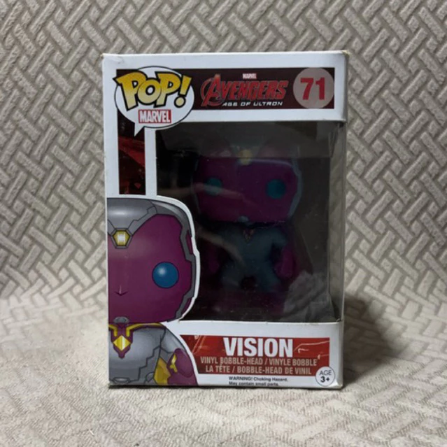 Funko Pop Vision - 71 - Vingadores - Marvel - Visão-Vingadores - A Era De Ultron-71
