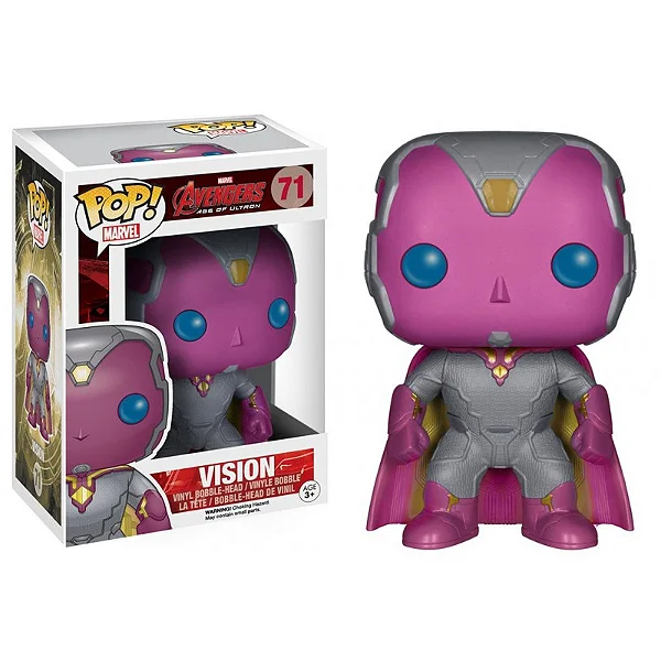 Funko Pop Vision Marvel Avengers Age Of Ultron #71 - Produto Original