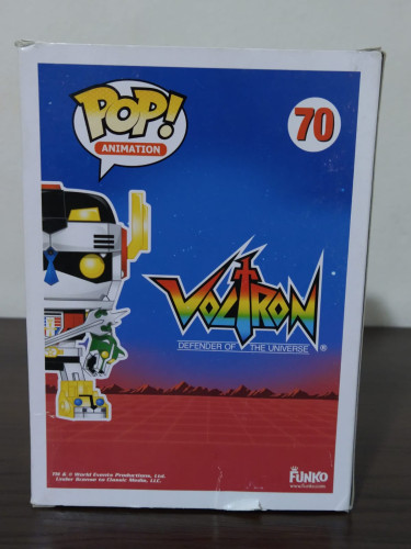 Funko Pop Voltron 70 Caixa Com Detalhes - Voltron: Legendary Defender - #70
