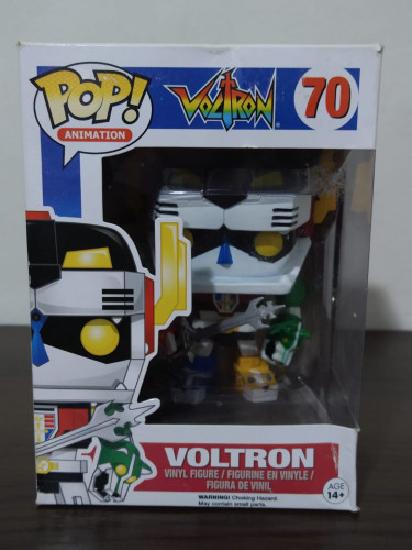 Funko Pop Voltron 70 Caixa Com Detalhes-Voltron: Legendary Defender-70
