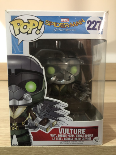 Funko Pop Vulture Abutre Disney Homem Aranha De Volta ao Lar Spider Man Marvel Spider-Man Homecoming #227 - Produto Original