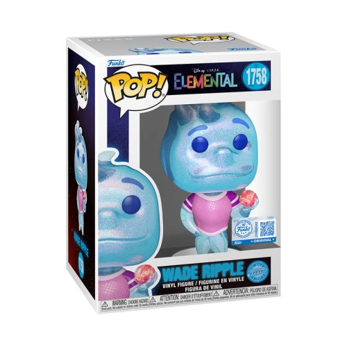 Funko Pop Wade Ripple Chase Glitter - Disney Elemental  #1758