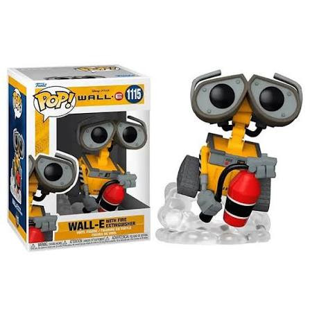 Funko Pop Wall-E With Fire Extinguisher 1115 Wall-E #1115 - Produto Original