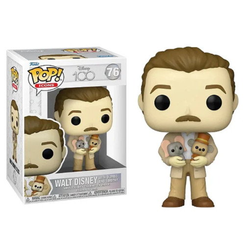 Funko Pop Walt Disney with Dumbo and Timothy-Disney 100th Anniversary-76