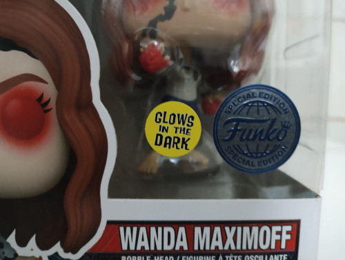 Funko Pop Wanda Maximoff  (glow in the dark) #1216 - Marvel Doctor Strange - #1