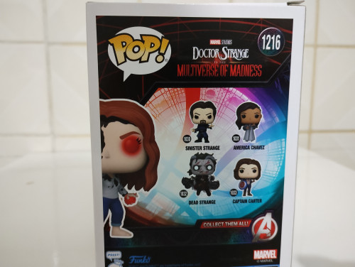 Funko Pop Wanda Maximoff  (glow in the dark) #1216 - Marvel Doctor Strange - #1