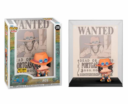Funko Pop Wanted Poster Ace Hot topic Exclusive One Piece #1291 - Produto Original