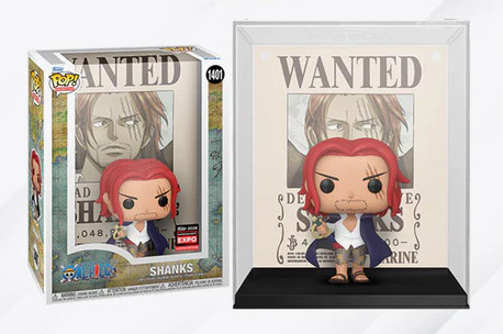Funko Pop Wanted Poster Shanks C2E2 Shared Exclusive One Piece #1401 - Produto Original