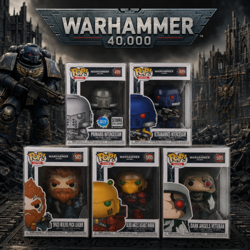 Funko Pop Warhammer 40.000-Set Completo-499