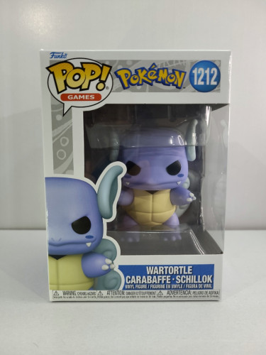 Funko Pop Wartortle Pokemon #1212 - Produto Original