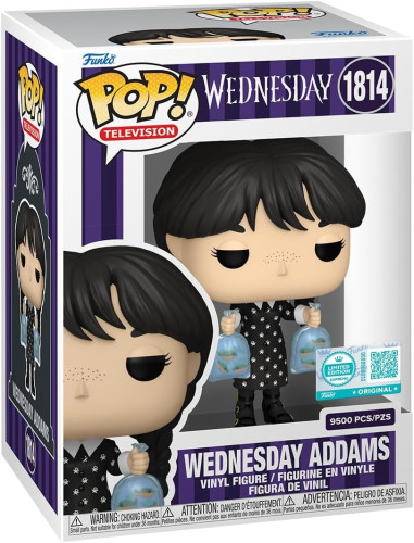 Funko Pop Wednesday Addams Limited Edition Supreme Wednesday #1814 - Produto Original