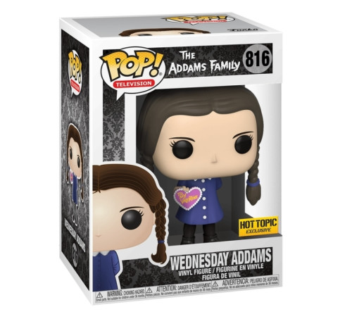 Funko Pop Wednesday To My Valentine - Exclusive Hot Topic - Vaulted-The Addams Family-816