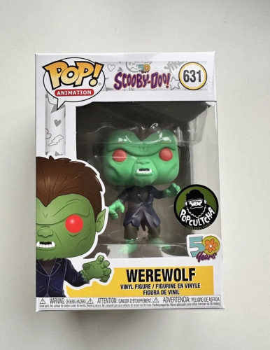 Funko Pop Werewolf Popcultcha Scooby-Doo! #631 - Produto Original