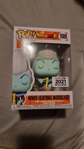 Funko Pop Whis (eating Noodles) Funimation - Dragon Ball Super - #1089