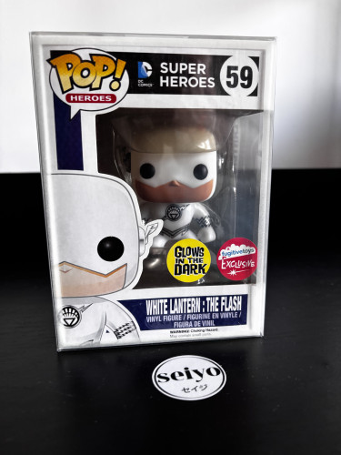 Funko Pop White Lantern The Flash #59 GITD Exclusivo-The Flash-59