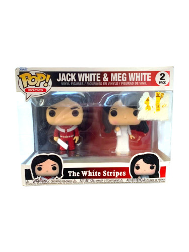 Funko Pop White Stripes - Caixa Danificada Rocks #2 - Produto Original