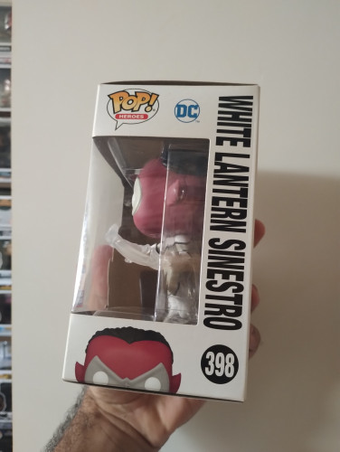 Funko Pop White lanterna sinestro - Lanterna Verde - #398