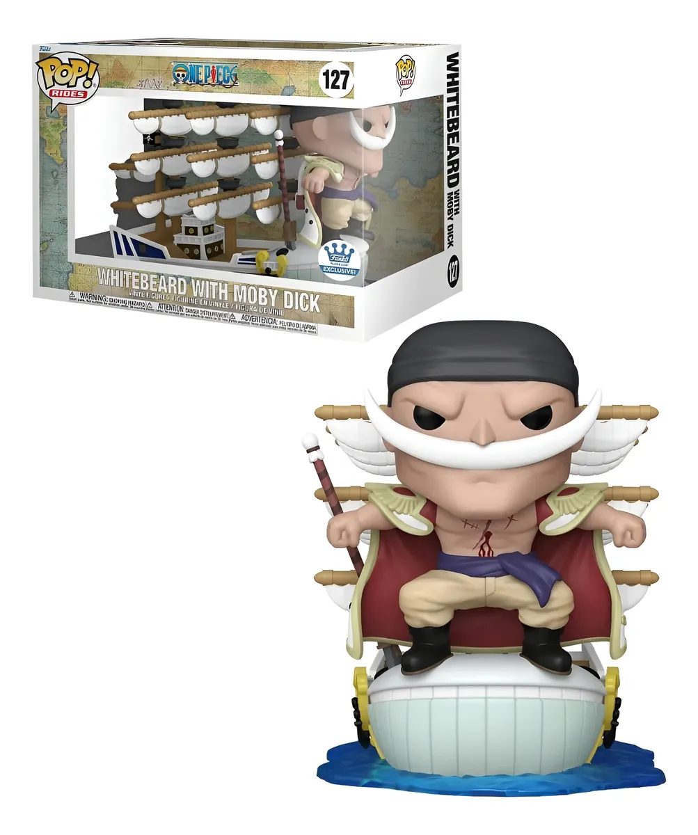 Funko Pop Whitebeard With Moby Dick #127 One Piece One Piece #1 - Produto Original