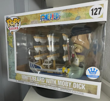 Funko Pop Whitebeard With Moby Dick Pop! Rides #127 - Produto Original