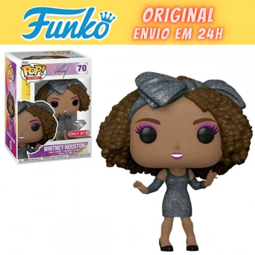 Funko Pop Whitney Houston Diamond - Exclusivo Target - Whitney Houston - #70