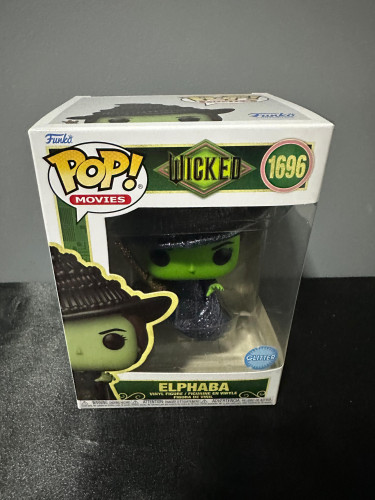 Action Figures Funko Pop Wicked Elphaba Glitter 1696 - Wicked - #