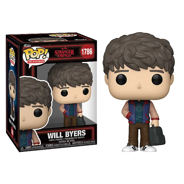 Funko Pop Will Byers Stranger Things #1786 - Produto Original