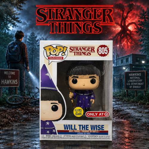 Funko Pop Will The Wise Gitd Exclusivo (vaulted)-Stranger Things-805