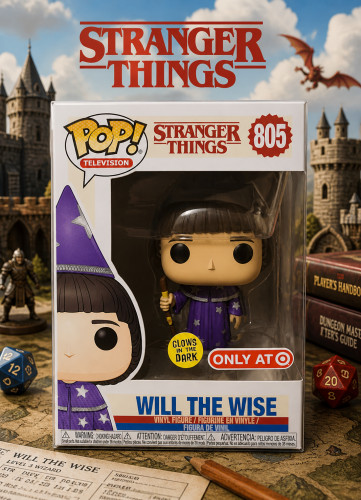 Funko Pop Will The Wise Gitd Target Stranger Things #805 - Produto Original