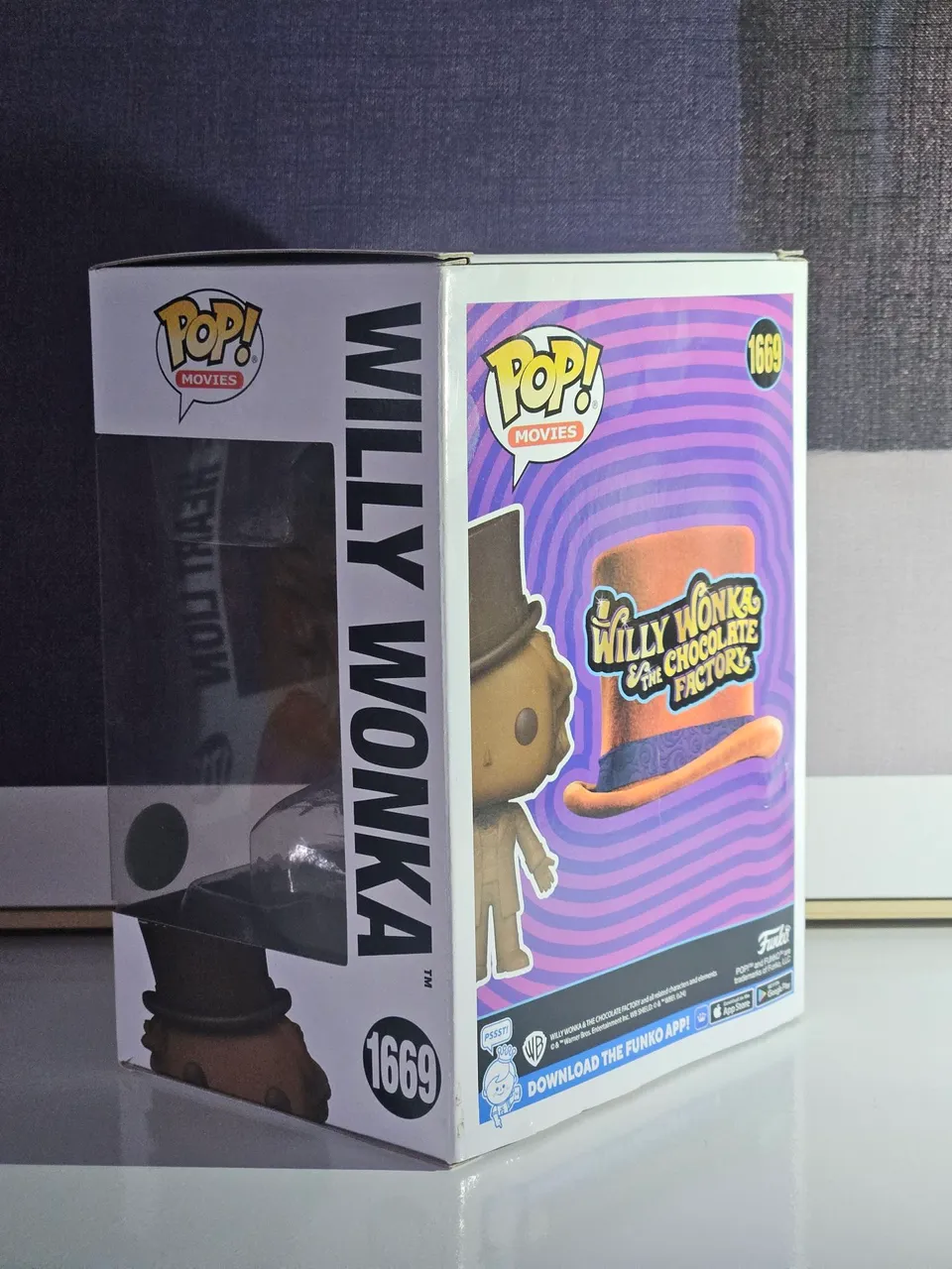 Funko Pop Willy Wonka Scented # 1669 - The Chocolate Factory - #1669