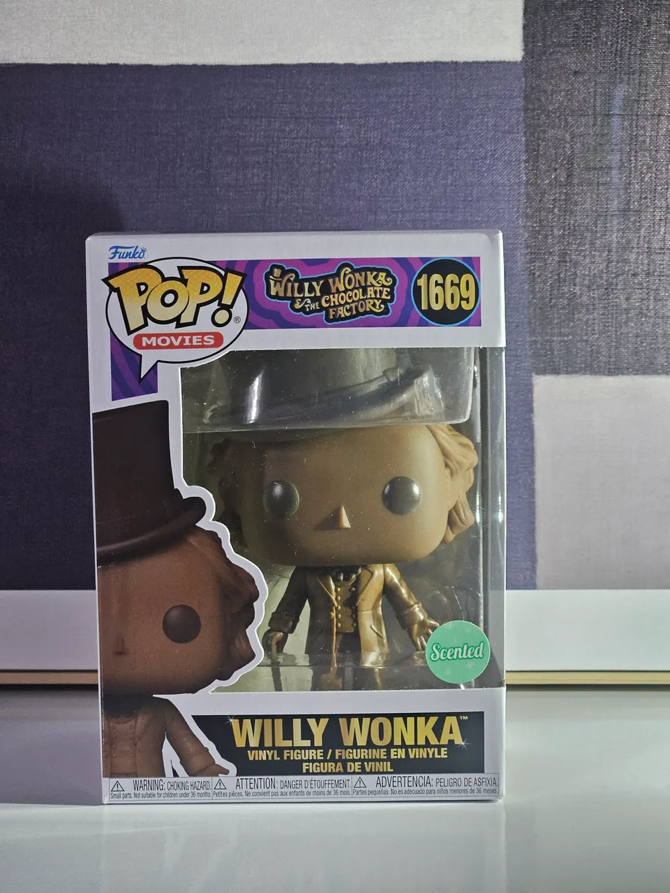 Funko Pop Willy Wonka Scented # 1669-The Chocolate Factory-1669