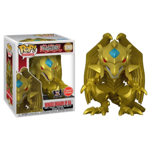 Funko Pop Winged Dragon Of Ra Gamestop Yu-Gi-Oh! #1098 - Produto Original